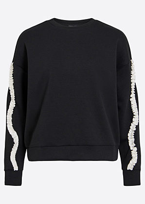 Vila pusa Reflect Tape O-Neck