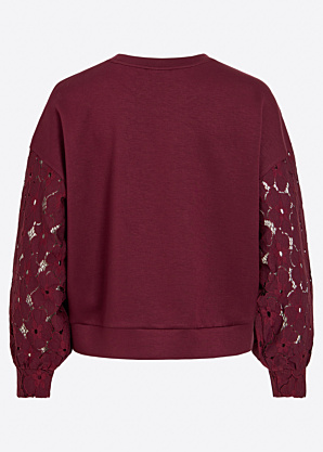 Vila pusa Savena Lace O-Neck