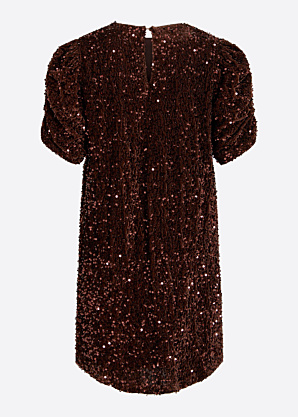 Vila pidulik kleit Vibelieve O-Neck Puff Short Dress/Ka