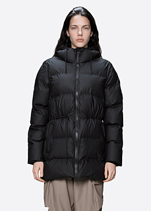 Rains tepitud talvejope Alta Long Puffer String W3T4