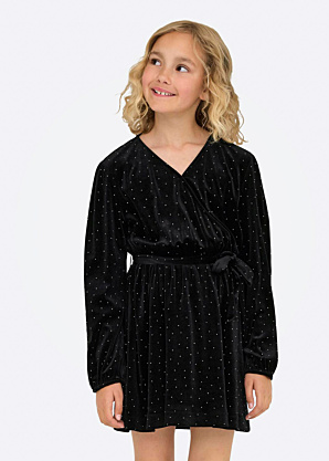 Only pidulik kleit Vella O-Neck Velvet