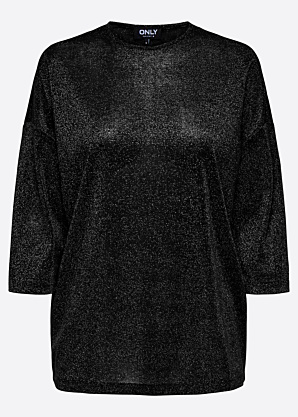 Only Carmakoma pluus Carsilvery Glamour Lurex