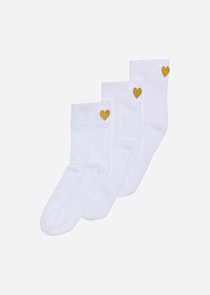 Only sokid Tine Heart Tennis 3 pack