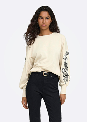 Only pusa Brooke O-Neck Detail