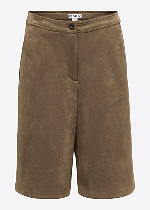 Шорты Stina Faux Suede