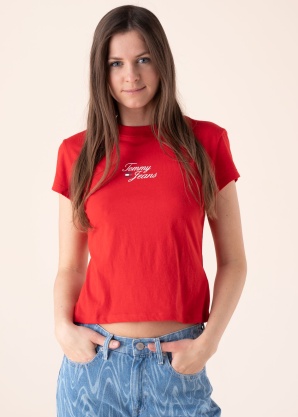 Футболка Essential логотип Tommy Jeans