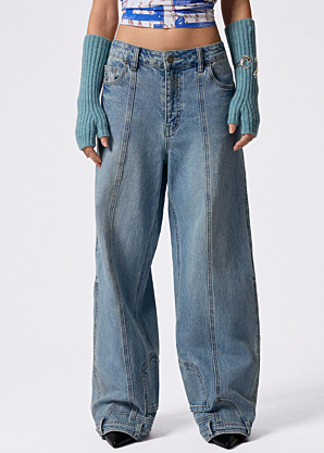 Desigual teksapüksid Pockets