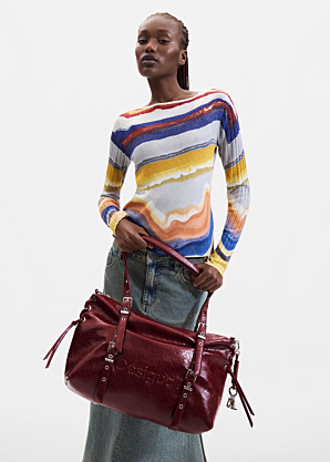 Desigual käekott Half Logo Lanuza