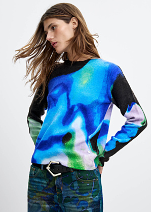 Кофта Clouds Lacroix Desigual
