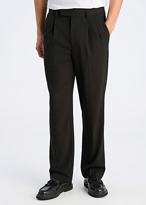 Брюки со стрелками Relaxed Pleated Formal Lindbergh