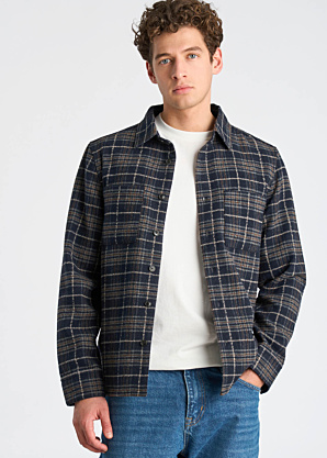 Пиджак Brushed Check Overshirt Lindbergh