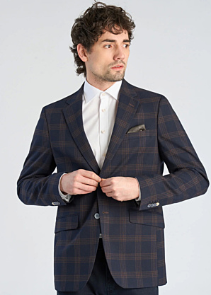 Пиджак Melange Check Lindbergh Black