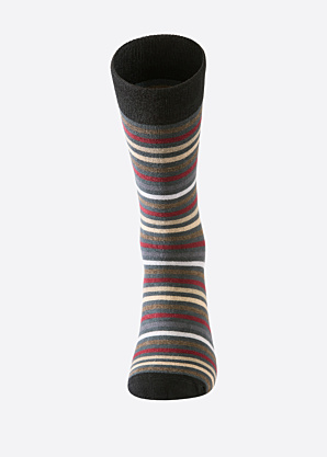 Lindbergh sokid Striped Bamboo