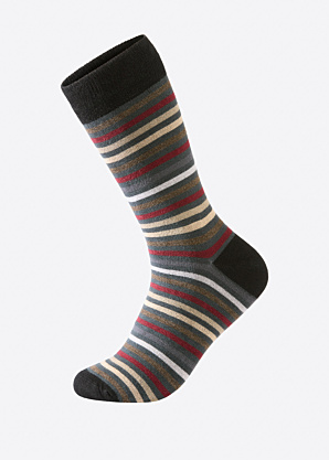 Lindbergh sokid Striped Bamboo