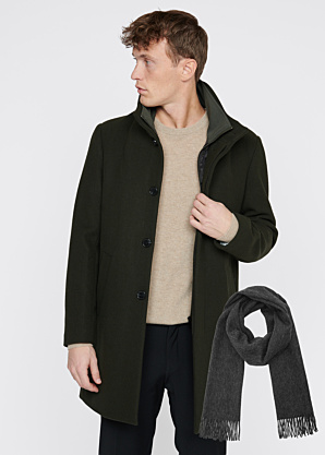 Плащ Harvey на весну-осень + шарф в подарок Matinique