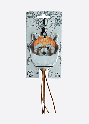 Softreflector helkur Origami Red Panda