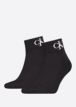 Calvin Klein sokid Quarter Monogram 2 paari