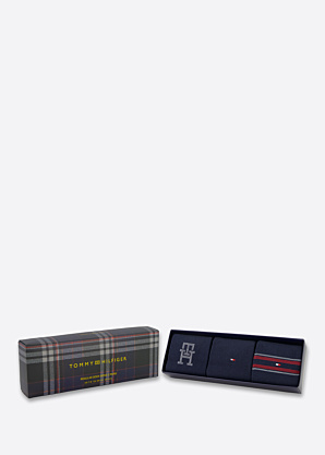 Tommy Hilfiger sokid Monogram Stripe 3 Pack kinkekarbis