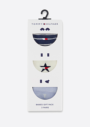 Носки Stars & Stripe 3 Pack в подарочной коробке Tommy Hilfiger