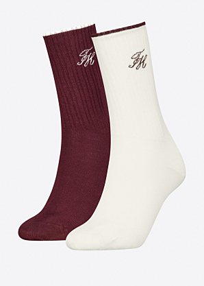 Tommy Hilfiger sokid Monogram Lurex 2 Pack