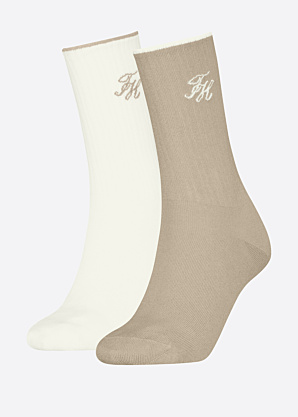 Tommy Hilfiger sokid Monogram Lurex 2 Pack