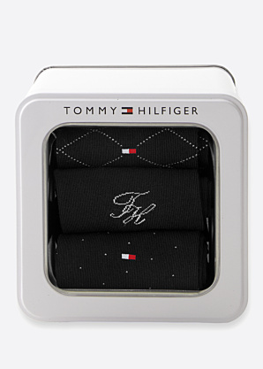 Носки Monogram 3 Pack в подарочной коробке Tommy Hilfiger