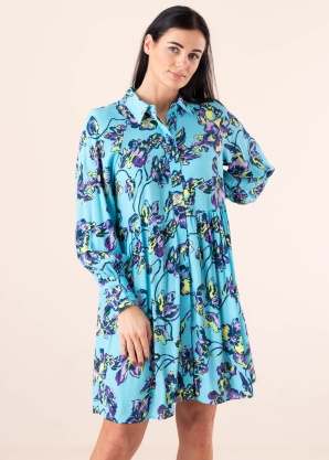 Рубашка-платье Topaz YAS