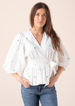 Блуза Heart YAS