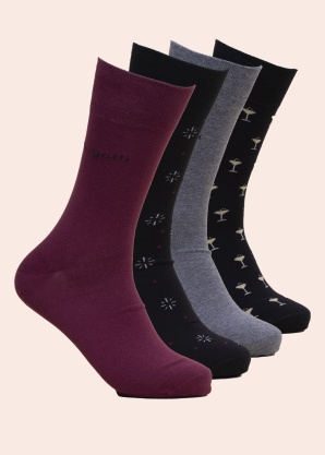 Bugatti sokid 4 paari kinkekarbis