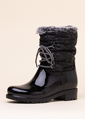 Резиновые сапоги с тёплой подкладкой 2Go Fashion