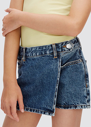 Юбка Denim Wrap Beckford Wash Calvin Klein