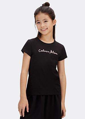 Calvin Klein T-särk Script Logo Slim