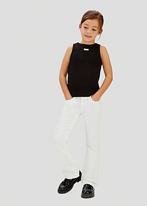 Джинсы Flare White Calvin Klein