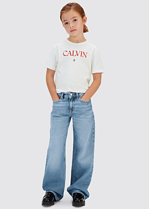 Джинсы Hr Wide Leg Cloudy Blue Calvin Klein