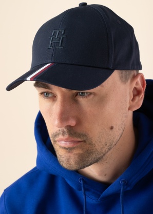 Кепка Mono Corporate Stripe Tommy Hilfiger