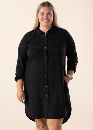 Джинсовое платье Sigga Ls Short Dress Mix Ga Cur Vero Moda Curve