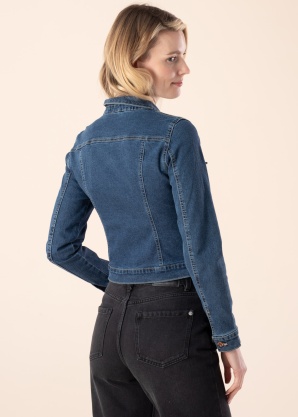 Vero Moda tagi Luna Ls Slim Dnm Jacket Mix Ga