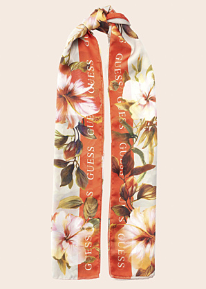 Весенне-осенний шарф Guess