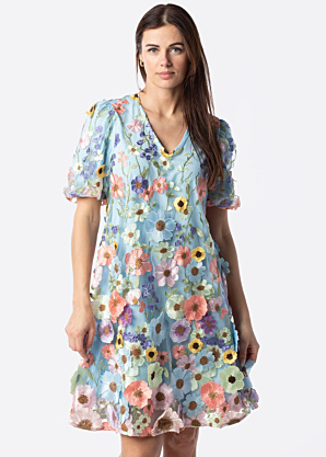 Платье Flowering YAS