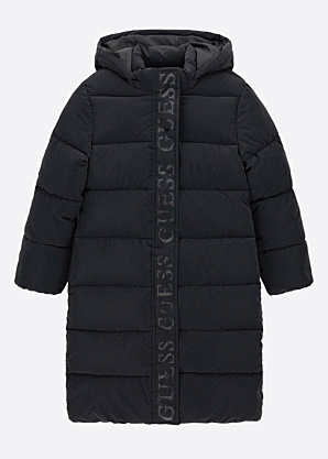 Зимнее пальто Hooded Long Guess