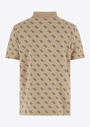 Рубашка-поло Jaquard Guess