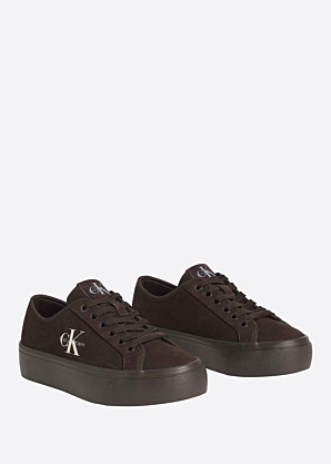 Calvin Klein tennised Vulc Flatf Laceup Suede