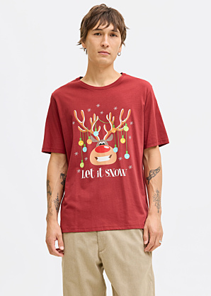 Футболка Christmas Jack & Jones