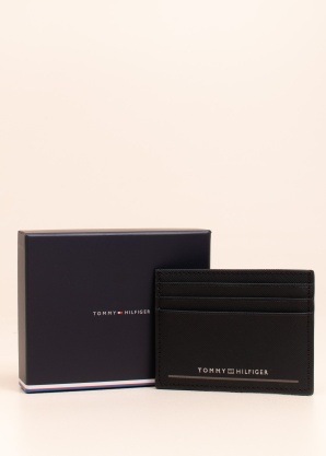 Кожаный карман для пластиковых карт Saffiano Tommy Hilfiger