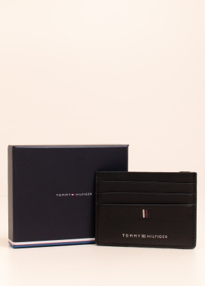 Кожаный карман для пластиковых карт Central Tommy Hilfiger