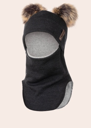 Шерстяная балаклава из мериноса Kiki Lenne
