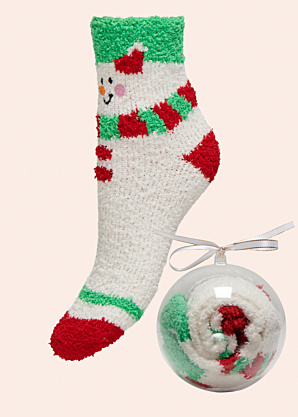 Рождественские носки Christmas в подарочной коробке Only