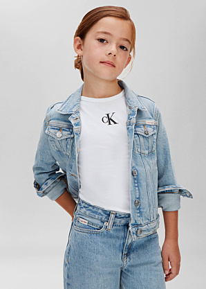 Calvin Klein teksapüksid Wide Leg