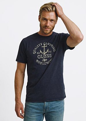 Guess T-särk Worldqwide Marine