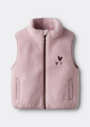 Name It Mini Outerwear vest Mall Sherpa